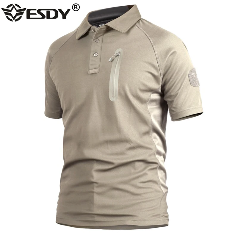 Tactical Military Shirt Cargo - 2025 Summer Mens Short Long Sleeve