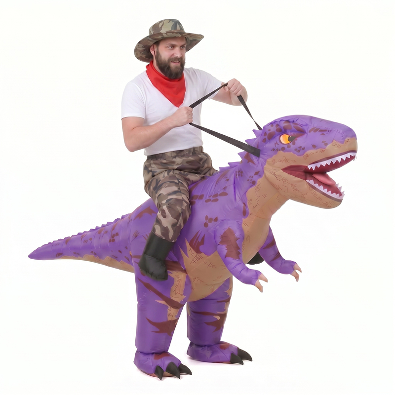 Funny Camo purple T-Rex Inflat - đánh giá và giá Suits
