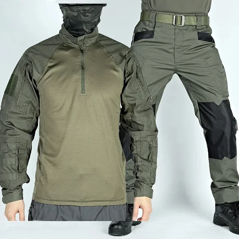 Tactical Suits Men Airsoft Clo - đánh giá và giá Tactical Military Shirt Cargo